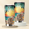GeckoCustom Custom Photo Retro Style For Pet Lover Fat Tumbler TH10 891481 20 oz
