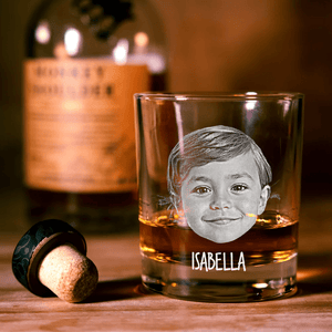 GeckoCustom Custom Photo Thanks For Wiping My Butt And Stuff Dad Rock Glass DM01 890991 10.5oz