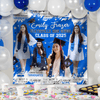 GeckoCustom Custom Photo The Best Is Yet To Come Class Of 2025 Graduation Backdrop HO82 893468