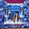 GeckoCustom Custom Photo The Best Is Yet To Come Class Of 2025 Graduation Backdrop HO82 893468