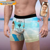 GeckoCustom Custom Photo This Belongs To Me Boxer Briefs N304 889429