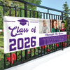GeckoCustom Custom Photo Through The Years Graduation Banner TH10 892357