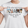 GeckoCustom Custom Photo To Me This Dog Mom Is The World Bright Shirt K228 889103