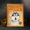 GeckoCustom Custom Photo When You Miss Me For Dog Lovers Light Box TA29 890054 5.91 x 8.27