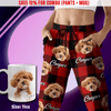GeckoCustom Custom Photo With Colorful Background For Dog Lovers Sweatpants N304 HA75 889512