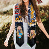 GeckoCustom Custom Photo With Grunge Graduation Stoles N369 890697 6x72 inch