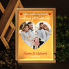GeckoCustom Custom Photo You Make My Heart Melt And Fill Couple Light Box TA29 890058 5.91 x 8.27