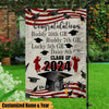 GeckoCustom Custom Text Congratulations Graduation Garden Flag, HN590