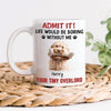 GeckoCustom I'm Voting For The Convicted Felon Mug HA75 890784