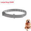 GeckoCustom Dog Anti Flea And Ticks Cats Collar Pet 8Month Protection Retractable Pet Collars For Puppy Cat Large Dogs Accessories Large Dog-70cm Opp / China