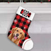 GeckoCustom Dog Bone Christmas Dog Stocking HN590