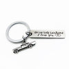 GeckoCustom Drive Safe,I Need You Here With Me Metal Keychain Love You Keychain Men and Women Romantic Keychain Gift Birthday Father's Day KC124 car