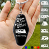 GeckoCustom Drive Slow Drunk Campers Matter Camping Acrylic Keychain N369 888447