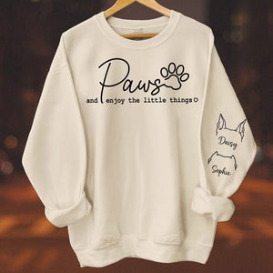 GeckoCustom Enjoy The Little Things Dog Shirt Personalized Gift DA199 890289