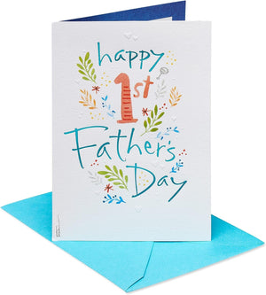 GeckoCustom Fathers Day Card (Made a Difference) A New Dad
