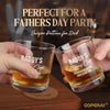 GeckoCustom Fathers Day Dad Gifts, Gifts for Dad on Fathers Day from Daughter Son, Fathers Day Christmas Birthday Gifts for Him Men Husband, Dad Gifts for Fathers Day from Kids, Daddys Sippy Cup Whiskey Glass