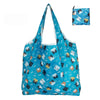 GeckoCustom Foldable Shopping Bag Reusable Travel Grocery Bag Eco-Friendly Cartoon Cat Dog Cactus Lemon Printing Tote Bag 7