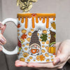 GeckoCustom Gnome Fall Halloween Gift Thanksgiving Gift Mug HO82 891342