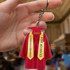 GeckoCustom Graduation Robes And Hat For Bachelor, Senior Acrylic Keychain Personalized Gift T368 890126 60mmW x 40mmH
