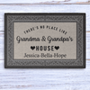 GeckoCustom Grandma and Grandpa's House Custom Doormat
