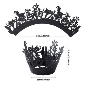 GeckoCustom Halloween Bat Table Runner Black Spider Web Lace Tablecloth Fireplace Curtain for Halloween Party Decoration Horror House Props as picture 9