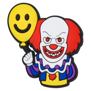 GeckoCustom halloween Croc Accessories Charms Clown Witch Cartoon Animals Shoe Decoration For Kids Adults Gift p9561