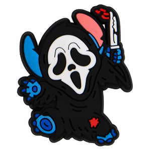 GeckoCustom halloween Croc Accessories Charms Clown Witch Cartoon Animals Shoe Decoration For Kids Adults Gift p9576