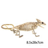 GeckoCustom Halloween Horror Bats Skeleton Mouse Scorpion Lizard Bonez Skeleton Model Festival Decor Party Creepy Halloween Party Decoration lizard / as picture