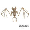 GeckoCustom Halloween Horror Bats Skeleton Mouse Scorpion Lizard Bonez Skeleton Model Festival Decor Party Creepy Halloween Party Decoration bat / as picture