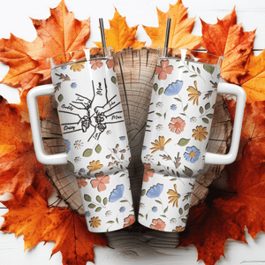 GeckoCustom Hand In Hand I Will Always Protect You Tumbler 40oz TH10 890837