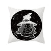 GeckoCustom Home Decor Halloween Skull Pillowcase Sofa Cover Pillow Cover Car Cushion Cover Throw Pillow Case 18x18 Inches funda de almohada 13 / 40x40cm