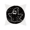 GeckoCustom Home Decor Halloween Skull Pillowcase Sofa Cover Pillow Cover Car Cushion Cover Throw Pillow Case 18x18 Inches funda de almohada 14 / 40x40cm