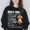 GeckoCustom I‘ll Always Be By Your Side Dog Dark Sweatshirt For Dog Lovers Personalized Gift N369 HO82 893520 Sweatshirt (Favorite) / V Black / S
