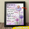 GeckoCustom I See You In My Dream, Mother Day Gift, Family Picture Frame 8"x10"