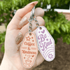 GeckoCustom Kindness Is Magic With Retro Inspired Motel Acrylic Keychain Personalized Gift K228 889814