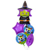 GeckoCustom Large Inflatable Ghost Tree Pumpkin Witch Balloons Halloween Spider Bat Mummy Balloon Scary Halloween Party Decoration Kids Toy Medium Brown / Other