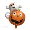 GeckoCustom Large Inflatable Ghost Tree Pumpkin Witch Balloons Halloween Spider Bat Mummy Balloon Scary Halloween Party Decoration Kids Toy Clear / Other