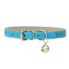 GeckoCustom Leather Small Dog Cat Collar with Bell as picture4 / XS