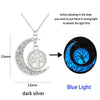 GeckoCustom Luminous Glowing Arrow Pendant Necklace Knight Spear Necklace Glow In The Dark Pike Necklace for Women Men Halloween Gift Tree