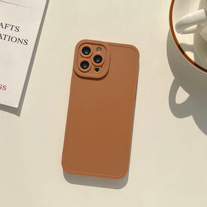 GeckoCustom Matte 12 styles soft silicone ins jane phone case for iphone 8 7 plus x xr xsmax 11 12 mini 14 pro max 13 promax shockproof capa 7 / for iphone 7 8