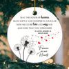 GeckoCustom May the Winds Of Heaven Blow Softly Memorial Ceramic Ornament Personalized Gift TH10 892055 3 inch