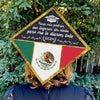 GeckoCustom Mexican Graduation Caps Tassel Toppers, Graduation Gift HN590 9.5"x9.5"