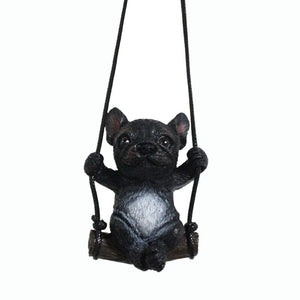 GeckoCustom New Resin Cute Dog Anime Car Accessories 5