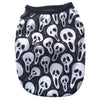 GeckoCustom New Summer Pet Dog Vest Cat Clothes Cartoon Skull Vest Clothes For Dogs Cat T-shirt Soft Puppy Dogs Clothing Shirt Vest 2XS-5XL 5 / XS