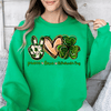 GeckoCustom Peace Love St. Patrick's Day Irish Shirt HO82 893406 Sweatshirt (Favorite) / S Irish Green / S