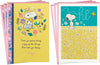 GeckoCustom Peanuts Snoopy Card Pack (6 Cards with Envelopes) for Mother'S Day, Just Because Peanuts Mother'S Day
