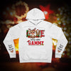 GeckoCustom Personalized Christmas Reindeer Grandma Sweatshirt HO82 893158 Pullover Hoodie / White Colour / S