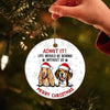 GeckoCustom Personalized Dog Cat Life Would Be Boring Without Me Ceramic Ornament HO82 893172 3 inch