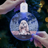 GeckoCustom Personalized Dog For Christmas Led Ornament TH10 892163 3 inches