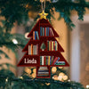 GeckoCustom Personalized Gift Books Are The Mirrors Of The Soul Wood Ornament Christmas Gift HA75 891861 4"